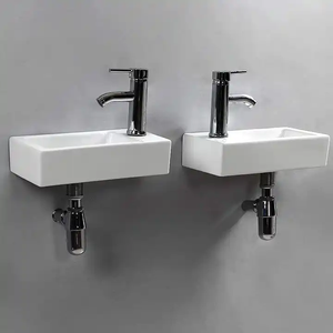 Tocador de baño individual moderno con lavabo, lavabo de champú económico a la venta - Product Image 5