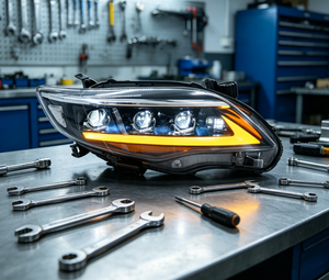 High Quality 6000K <b>LED</b> <b>Projector</b> Headlight for Toyota Corolla 2011-2013 - Product Image 1