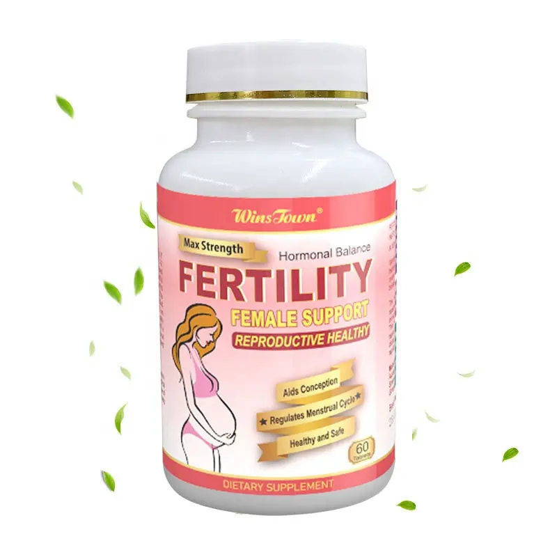 Fertilizante de fertilidad femenina Tabletas Fuerza Concepción Suplemento de equilibrio hormonal Embarazo Mujer Tableta de fertilidad