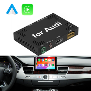 Módulo CarPlay inalámbrico de <span class=keywords><strong>Apple</strong></span>, navegación integrada automática Android y GPS, electrónica automática para Audi A8 A8L, kits de integración automática - Product Image 1