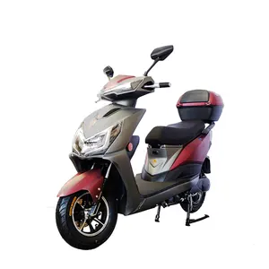 Spain 2-Wheeled 30MPH 56Miles 2000w 72v Lithium Bike Scooter Electric Motorcycles