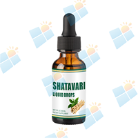 SUNI OEM/ODM Marque Privée Gouttes Liquides de Shatavari Naturel Pur pour Soins Féminins et Soutien de l'Équilibre Hormonal
