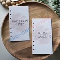 Planificateur personnalisé avec impression graphique, tableau de bord A5 A6 A7 B5 B6, couverture d'insertion en carton blanc pour classeurs à anneaux à reliure à disques