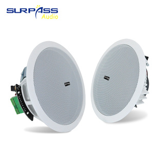 BT624 Home Wireless Active Stereo Sound Sistema de música de fondo Altavoz de techo de dientes azules de 6 pulgadas Amplificador de 4 canales incorporado - Product Image 3