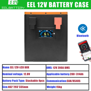 Auto 12v 200Ah 280Ah 314Ah <b>DIY</b> Box <b>Kits</b> Lithium Ion Batteries Pack for Camping Car Golf Cart - Product Image 4