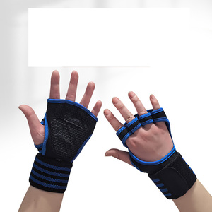 Gants de sport unisexes sans doigts avec logo personnalisé Coexistence pour la musculation et l'entraînement physique avec <span class=keywords><strong>protection</strong></span> des mains - Product Image 5