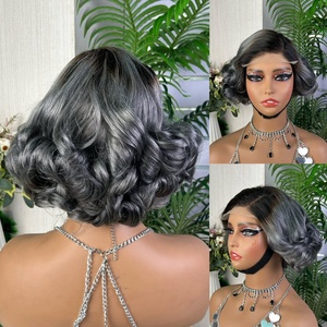 วิกผมแท้แบบลอนเด้ง 5*5 Closure คุณภาพ SDD ไม่ต้องใช้กาว คุณภาพสูง ราคาโรงงาน คุ้มค่า คุณภาพเยี่ยม - Product Image 1