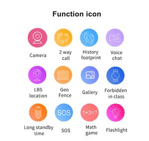 Jam Tangan Pintar Anak Best Seller square Q19 untuk Anak Perempuan dan Laki-laki, Pedometer, Pelacak Kebugaran, Kamera Sentuh, Alarm Anti Hilang, Jam Alarm - Product Image 5