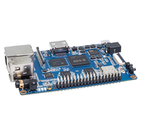 Ordinateur monocarte Banana Pi BPI M64 avec puce Allwinner A64, 2 Go de RAM DDR3, 8 Go de EMMC, compatible avec les systèmes Android et Linux