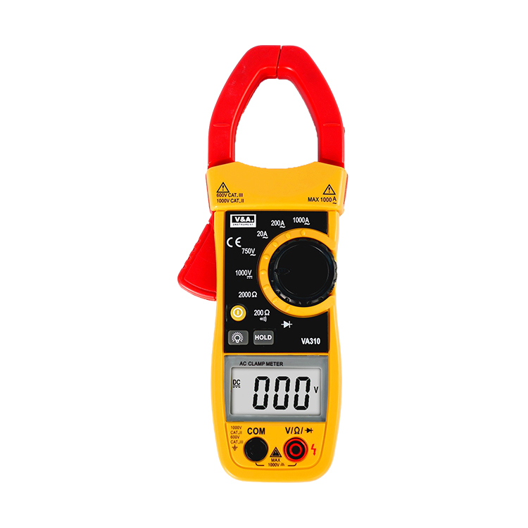 Manual Range AC 1000 Amps Digital