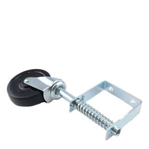 Rodízio Giratório de 100mm 125mm, Rodízio de Portão com Mola de <span class=keywords><strong>4</strong></span> e 5 Polegadas, Roda de Borracha - Product Image 2