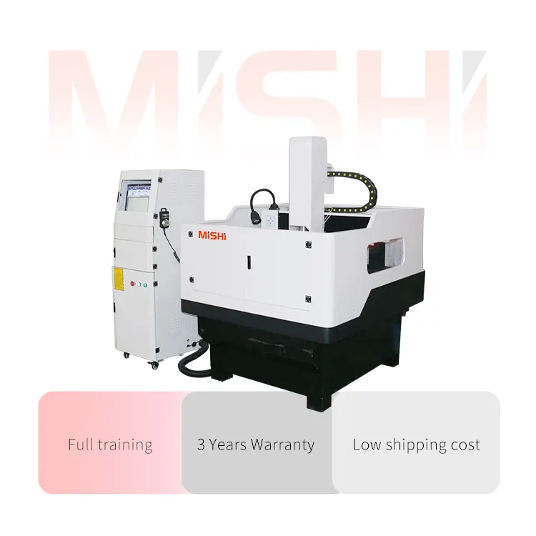 Küçük alüminyum altın oyma kesme yönlendirici Mini Metal Cnc freze makinesi 6060 atc