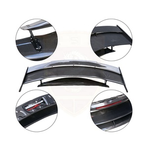 Best Selling Carbon Fiber Upgrade to PRO Style Car Auto Parts Racing Wing Rear <strong>Spoiler</strong> for Mercedes Benz AMG GT - Product Image 4