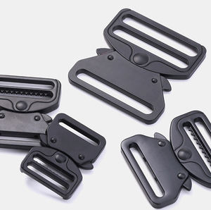 Boucle en plastique et métal pour ajuster la sangle d'épaule, boucle de sécurité pour bagages, modèle Js Brand V00020 pour sac <span class=keywords><strong>à</strong></span> dos et sac de voyage - Product Image 2