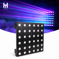 Matrice de lumière LED RVB 36x3W pleine couleur pour éclairage de scène avec 5 °   Contrôle DMX512 RDM pour les événements de DJ et de clubs