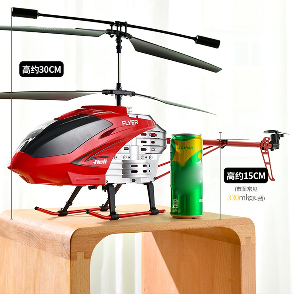 36in uzaktan kumanda büyük helikopter 1301 dahil LED gece ışıkları ile 2.4G 3CH RC jumbo helikopter GYRO