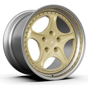 ขอบล้อปลอมแปลง2ชิ้นแบบปรับแต่งได้ดีไซน์แบบโรติฟอร์มสำหรับ911วัสดุพอร์เชอผสมหลังการปรับแต่งวงล้อตามท้องตลาด - Product Image 4