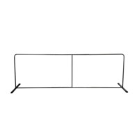 Barrera Desmontable Tipo Ensamblaje de 200x70 cm para Cancha de Pickleball, Barrera para Cancha de Tenis de Mesa