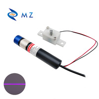 Module laser compact D18mm UV bleu violet 405nm, puissance réglable 150mW 200mW, objectif Powell, générateur laser