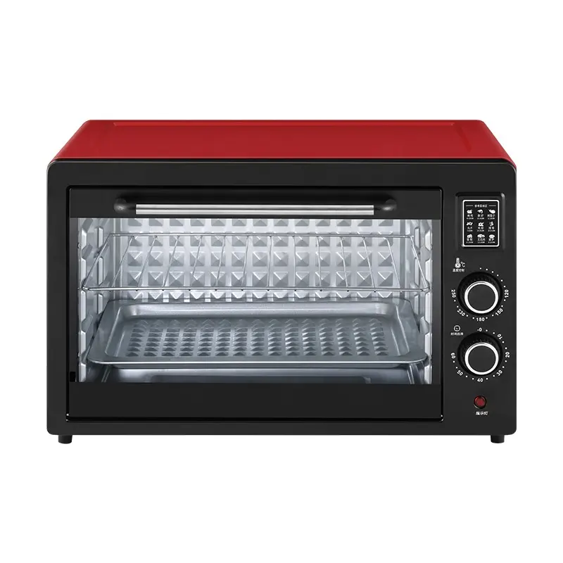 Baking convection toaster and pizza baking air fryer gloves bake microwave pizza with built-in electric oven