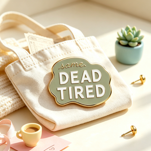 Pins de solapa esmaltados personalizados al por mayor, diseño lindo y moderno de <span class=keywords><strong>salud</strong></span> mental para cordones de mochila de mujer - Product Image 2