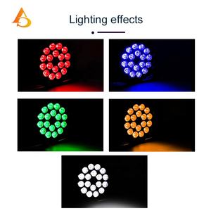 Luces LED Par RGBWA 5 en 1 de 18x15w para Bodas, Iluminación de Escenarios y Eventos - Product Image 3