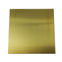 Ss 304 316 420 2b Bronze Finition Couleur Revêtement PVD Feuille d'acier inoxydable Brossé Or 18k Champagne Couleur