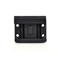 Support de montage WADSN Full Co-Witness Riser AO1786 pour accessoires de lunette tactique avec viseur point rouge en aluminium noir pour sports de plein air