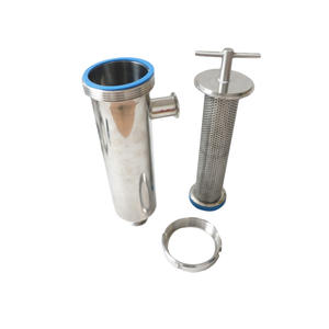 Filtro de Acero Inoxidable Sanitario Tipo Ángulo con Abrazadera, Malla de 30-300, Maquinaria de Tratamiento de Agua para el Hogar, 220V, 1 <span class=keywords><strong>A</strong></span>ño de Garantí<span class=keywords><strong>a</strong></span> - Product Image 3