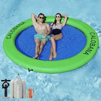 Grenzüberschreitend Exklusiv: Vancen GF36 8ft PVC Aufblasbares Wasserliegebett & Schwimmbad-Freizeitliege, CE-Zertifiziert