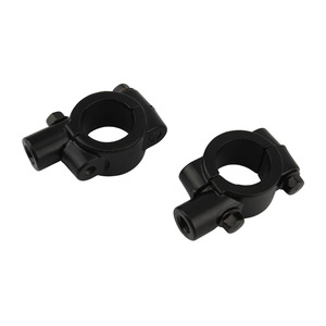 Zuqing Motorcycle Rearview Mirror Mount 8mm Universal Handlebar <b>Bracket</b> <b>Black</b> RM107 - Product Image 4