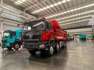Camion benne lourd Shacman 6x4 10 roues 380ch, conduite à gauche, norme Euro 3, moteur Weichai diesel rapide, capacité de charge 31-40T, occasion - Product Image 5