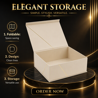 Boîte d'emballage cosmétique beige pour soins de la peau et maquillage, boîte cadeau magnétique de luxe personnalisée en papier pour flacon de vernis à ongles