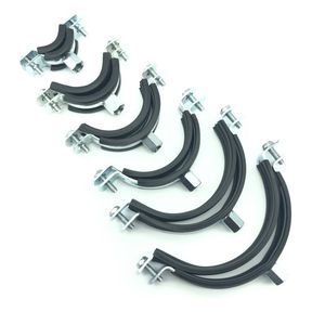 Penjepit Karet pipa dukungan braket tali Pipa logam tugas berat Mount galvanis pipa braket - Product Image 4