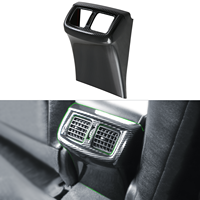 Kit de garniture d'autocollant de contrôle de couverture d'aération décor de cadre de tableau de bord pièces de mise à niveau intérieures de voiture en plastique ABS pour hilux 2022