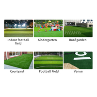 Césped Artificial en Oferta, Baldosas de Caucho para Gimnasio, Alfombra Antivibración, Tapete para Piso con Absorción de Impactos, Césped para Jardín