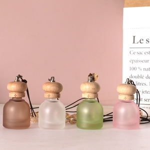10ml Aromatherapy Round Glass Frost Perfume <strong>Diffuser</strong> Pendant <strong>Car</strong> Hanging Decoration Reed Set Bottle <strong>Refill</strong> - Product Image 4