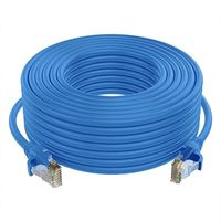 Cable suave Sftp Cat6 resistente al fuego blindado de alta calidad