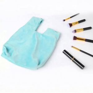 Bolsa de Mano de Terciopelo con Nudo, Personalizada con Logotipo Japonés, de Lujo, Suave, Acogedora, Reutilizable, Portátil y de Buena Calidad - Product Image 6