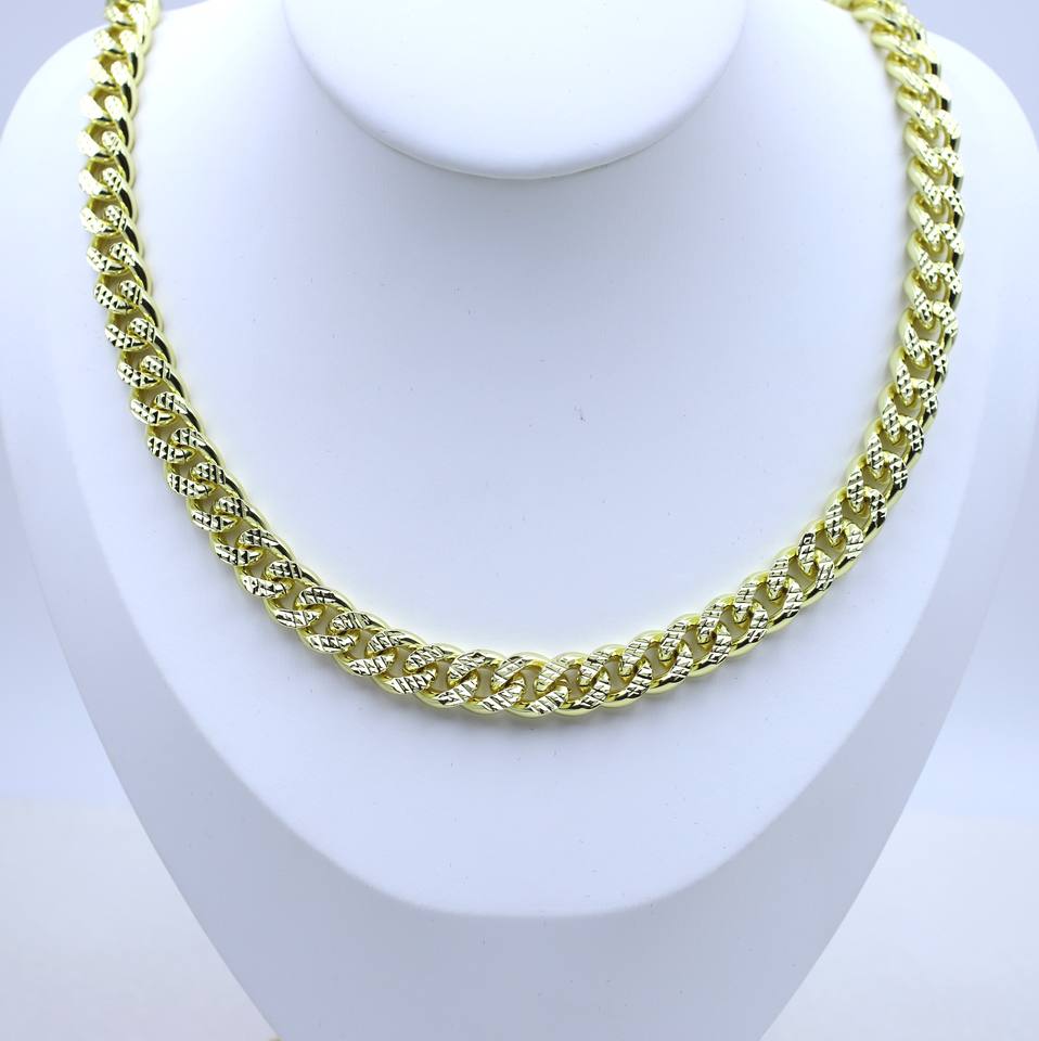 Luxury Corporate Gift Set - Hip Hop Style Gold Copper Chain