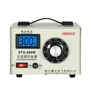 Regolatore di tensione monofase AC 220V contatto domestico regolatore di tensione STG-500W trasformatore 0-3 00V alimentazione regolabile - Product Image 2