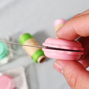 Macaron renk DIY dikiş aracı iğne kalemtıraş parlatma bezi çapraz dikiş boncuk iğne mıknatıs kutusu-kullanılan durumda endüstriyel kullanım - Product Image 4