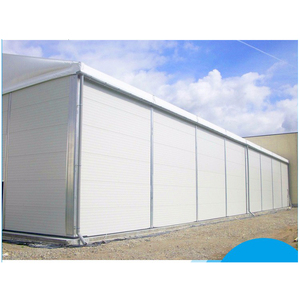 Tentes modulaires à cadre haut de 6x6m, fabriquées en chine, utilisées pour les réunions de jardin et les dîners avec résine blanche, café de vienne - Product Image 1