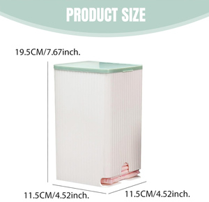Light-Loaded <b>Wall</b> <b>Mounted</b> PP Plastic Dustproof Cover Multifunctional Chopsticks/Spoon Holder 2L Capacity Sustainable for Living - Product Image 2