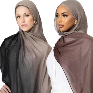 Foulard numérique imprimé en modal, une pièce, vente en gros, doux, transparent, tendance, style européen et américain, hijab musulman malaisien, motif porte-bonheur - Product Image 5