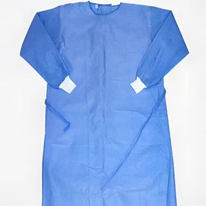 Batas Quirúrgicas Desechables Personalizadas de Alta Calidad para Hospital, Batas Médicas de SMS No Tejido - Product Image 3