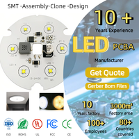 Services professionnels de conception de circuits imprimés (PCB) et de clonage de cartes PCBA pour les cartes de contrôle LED des appareils électroménagers, cartes PCB en cuivre personnalisées, certifications FCC/CE