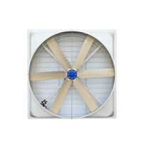 Ventilateur d'extraction de ventilation mural industriel à haut volume de 146cm 50 ''pour l'extraction de la chaleur et de la poussière en usine