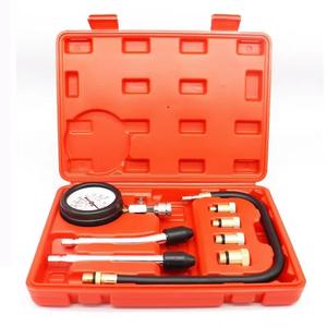 Kit de Medidor de Compresión de Motor de 8 Piezas de 0-300 PSI para Prueba de Fugas en Cilindros de Automóviles - Product Image 1
