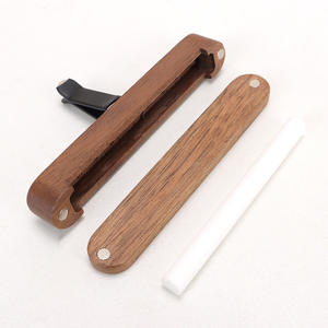 Difusor de Aceites Esenciales para Automóvil Moderno de Madera de Nogal Negro con Clip de Ventilación Hitian - Product Image 5